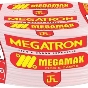 Fio Cabinho Flexível Megatron 6,0 mm Rolo com 100 m Vermelh