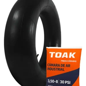 Câmara De Ar 3.50-8 Aro 8 Carrinho De Mão, Carriola Toak Preto