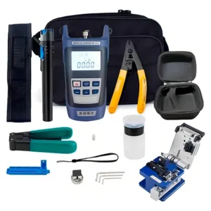 Kit Fibra Ótica Para Conectorização Completo Ferramentas 8pço